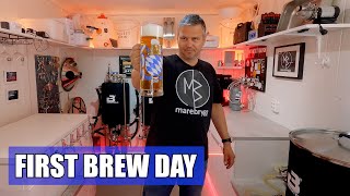 Brewtools B80 Pro  First Brew Day  Münchener Helles [upl. by Dnalyk]