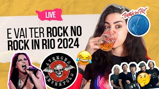 Comentando o DIA DO ROCK no ROCK IN RIO 24  o que podemos esperar  Chá de Revelação de Show [upl. by Kraska98]