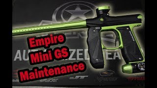 Empire Mini GS MaintenanceCleaning  Jaegers Subsurface Paintball [upl. by Rothberg713]