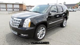 2012 Cadillac Escalade Platinum Collection Start Up Exhaust and In Depth Review [upl. by Ariuqahs]