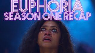 EUPHORIA Season 1 Recap  Must Watch Before Season 2  HBO Series Explained [upl. by Almat]