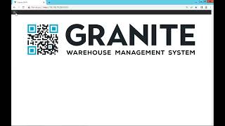 GraniteWMS UI demo Technical and processes [upl. by Ailuy]