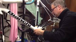 How to remove Campagnolo Centaur cranks [upl. by Yeca]