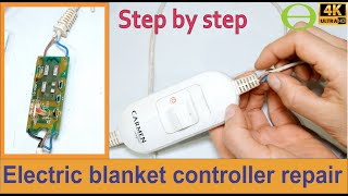 How to repair a controller for an electric heated blanket [upl. by Gerbold]