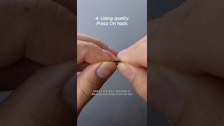 Press On Nail Tips I Wish I Knew Sooner 🙂‍↕️ pt2 [upl. by Arahat616]