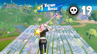 Haze Skin and Star Wand Pickaxe High Kill Solo Win Fortnite Gameplay Fortnite Skin Combos [upl. by Keligot466]