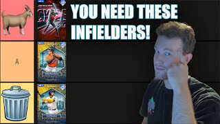 The Best INFIELDERS  MLB The Show 23 Infield Tier List [upl. by Verney]