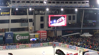 Henrik Kristoffersen Nightrace Schladming [upl. by Ikcim]