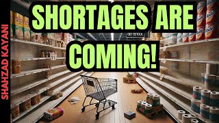 6 Shortages Coming To Grocery Stores [upl. by Anaujait]