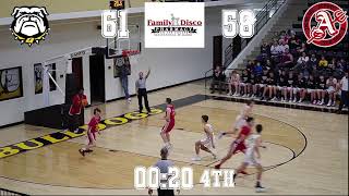 Quitman vs Atkins High School Boys Basketball [upl. by Lamarre]