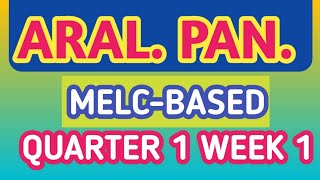 ARALING PANLIPUNANQUARTER 1 WEEK 1Nasasabi ang batayang impormasyon tungkol sa sarili AP1NAT1a1 [upl. by Aggie]