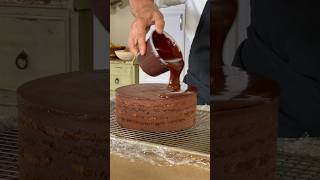 12 Layer Chocolate Cake shorts chef cake dessert food [upl. by Jase]