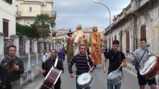 Tropea  Festa I Tri da Cruci 2011  Raduno dei Giganti [upl. by Mixam]