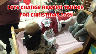 lets change reborn tanner for christmas 2024 [upl. by Odnamla113]