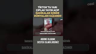 Yarı Çıplak Yayın Açtı Dakikalar İçinde Paralar Havada Uçuştu [upl. by Digirb]