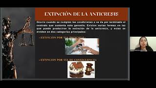 ANTICRESIS  DERECHOS REALES [upl. by Eceertal]