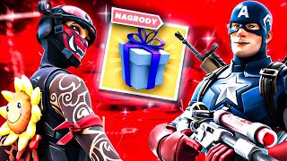 🔴CUSTOMY FORTNITE ⭐ NAGRODY ZA AKTYWNOŚĆ 🎁 TOP MODEL  CHOWANY  SQUID GAME⭐Kod PATOLODZI w sklepie🛒 [upl. by Allmon]