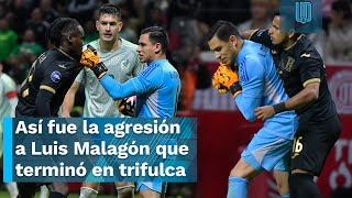 ❌ La agresión a Luis Malagón que terminó en trifulca en el México vs Honduras 🇲🇽🇭🇳 [upl. by Cailean]