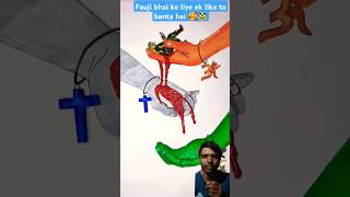 Fauji bhai ke liye ek subscribe karo independencedayart drawing [upl. by Holmun70]