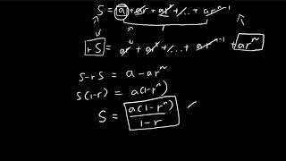 Geometric Series amp Annuities  Financial Mathematics  Actuarial Science [upl. by Aerdua]