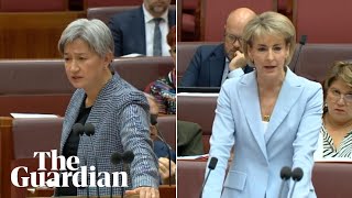 Australian parliament in chaos as Fatima Payman accused of supporting terrorists [upl. by Raynold]