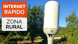 INTERNET  WIFI en ZONAS RURALES 📡☀️🌎 Antena 4G LTE Instalación y Funcionamiento Huawei b2368 [upl. by Sillsby]