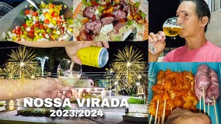 Virada De Ano No Interior Fizemos Um Churrasco Na Varanda Do Apartamento 🎆 [upl. by Voe451]