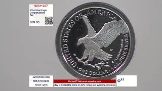 2024 Silver Eagle  Congratulations Set [upl. by Maribel465]