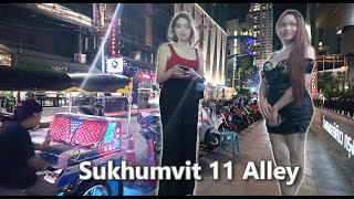 Lets Chill Out at Sukhumvit 11 Alley From Asoke in February 2024 [upl. by Sharma]