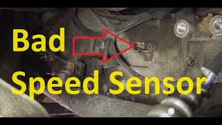 Symptoms of a Bad Speed Sensor and How to Test if it Has Failed [upl. by Ennad]