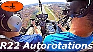 R22 Autorotation Training [upl. by Sauer90]