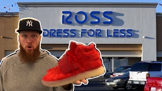 I FOUND FAKE YEEZY RED OCTOBERS AT ROSS SEARCHING FOR LIMITED SNEAKERS [upl. by Jolynn]