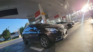 Abastecendo com gasolina o Peugeot 2008 Griffe 🫣 [upl. by Bikales]