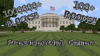 MINECRAFTS BEST WHITE HOUSE FULLSCALE PART 2 [upl. by Awad]