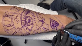 Tattoo Time lapse  Classic [upl. by Lubeck762]