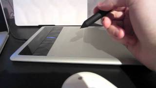 Wacom Bamboo Capture Tablet Review [upl. by Anaiuq979]