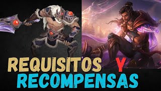 REQUISITOS y CUANDO NUEVAS RECOMPENSAS de TEMPORADA  League Of Legends [upl. by Ria]