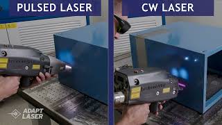 Benefits of Pulsed Laser Cleaning Systems  Pulsed vs CW Comparison [upl. by Eyks292]