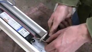 HOW TO CONVERT FLUORESCENT TO LED ALL STEPS [upl. by Nwahsd763]