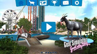 Goat Sim Mobile — GoatCity Bay — All 10 Trophy Locations [upl. by Pergrim576]