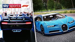 The worlds first life size drivable LEGO Bugatti Chiron [upl. by Lasiaf]