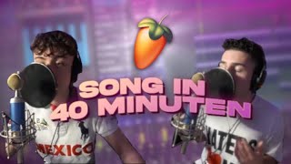 jaspercd amp bachelorbby machen einen SONG IN 40 Minuten [upl. by Kela394]