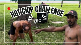 Hot chip challenge pt 2 GONE WRONG [upl. by Alston]