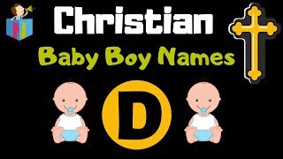 Christian Baby Boy Names Starting with D  223 names available [upl. by Kohcztiy]