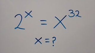 Nice Exponent Algebra Math Simplification  Find the Value of X [upl. by Esiahc]