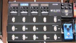 Line 6 M13 Stompbox Modeler  All Effects Demonstrated [upl. by Eiba]