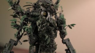 LEGO StopMotion A Custom Built Treebeard [upl. by Eniar]