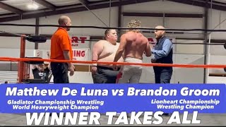 Matthew De Luna vs Brandon Groom [upl. by Donn]