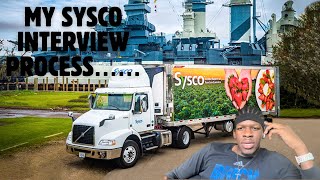 How My Sysco Interview Process Went………… [upl. by Annahgiel471]