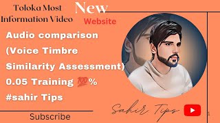 Audio comparison Voice Timbre Similarity Assessment 005 Training 💯 sahir Tipssubscribe earn [upl. by Tnomed521]